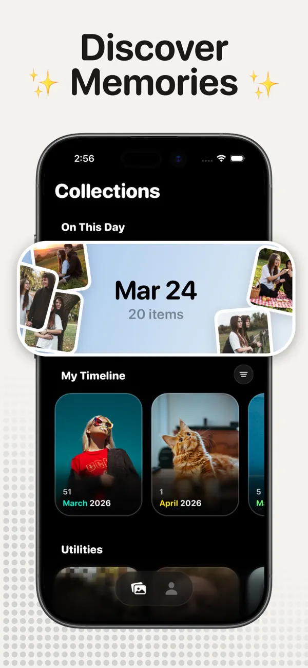 KeepYeet helping a user rediscover memories while cleaning photos